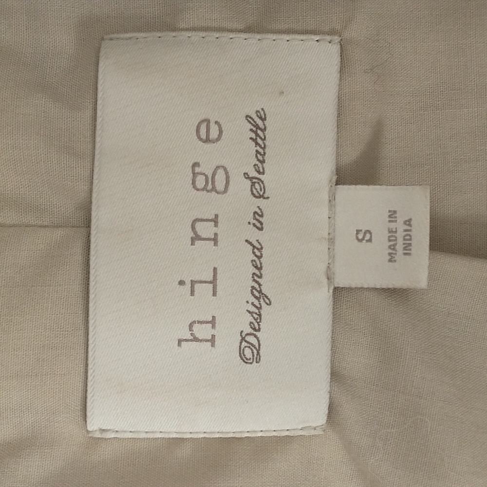 Soft Leather Jacket Hinge Seattle Light Taupe Neu… - image 7